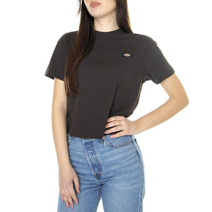 W' Oakport Dark Brown - Maglietta Girocollo Donna Marrone DK0A4Y8LDBX1  DICKIES 