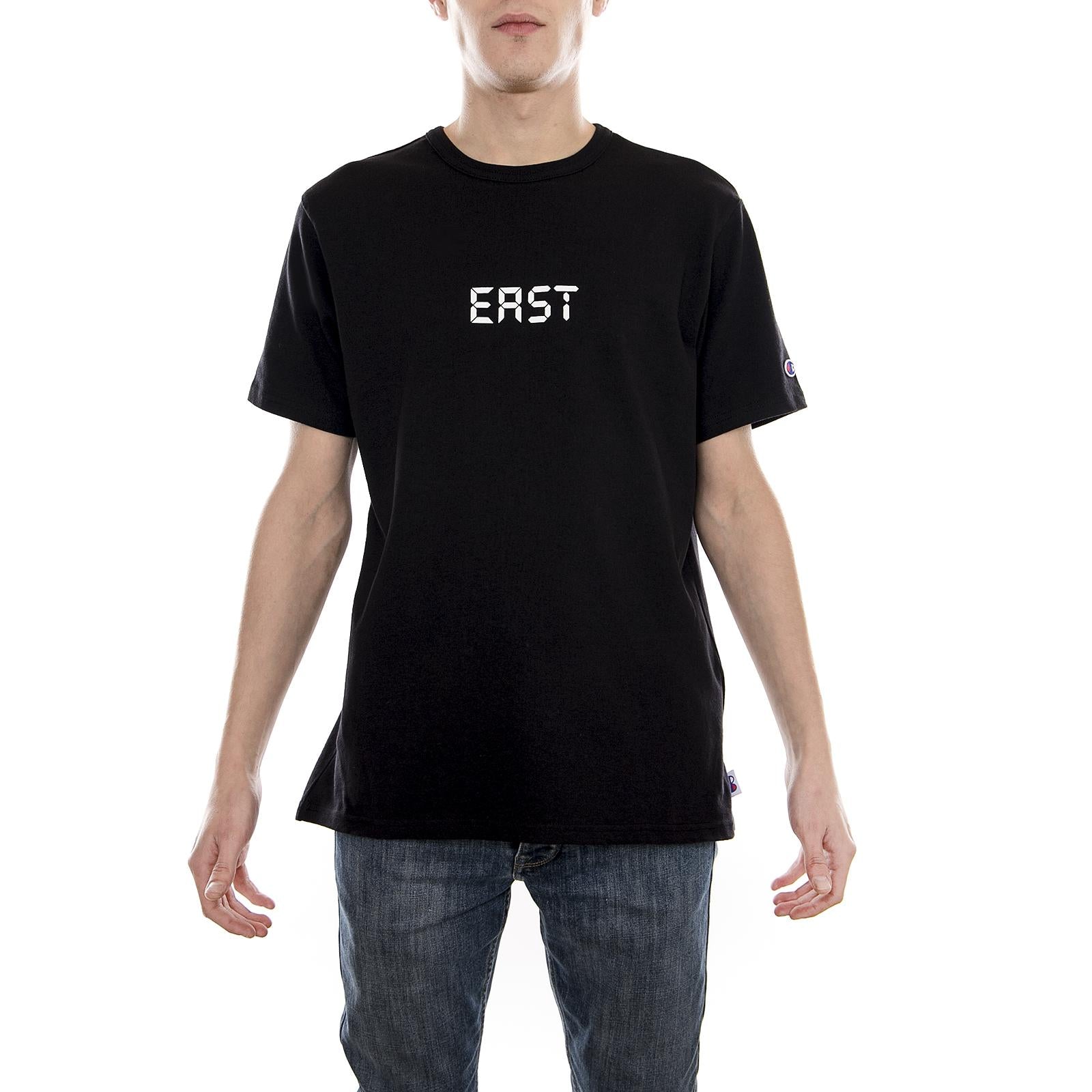 BEAMS X CHAMPION Crewneck T-Shirt Black 211621-NBK  CHAMPION 