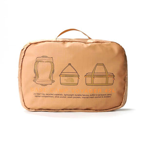 Base Camp Voyager Duffel 42L Almond Butter / Utility Brown / Mandarin - Borsa da Viaggio Marrone NF0A52RQOHC1  THE NORTH FACE 