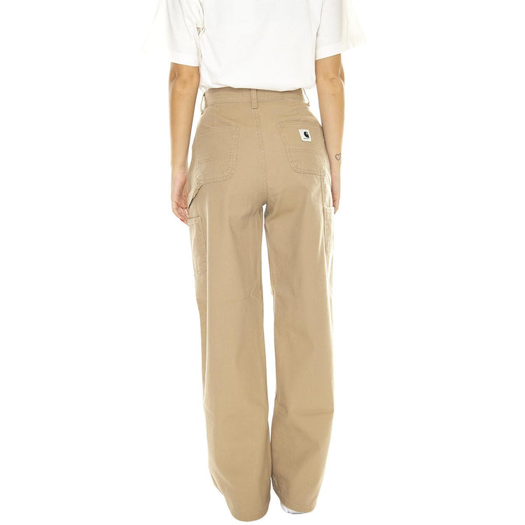 W' Jens Pant Dusty H Brown /stone washed - Pantaloni Donna Marroni I032257.07E06  CARHARTT WIP 