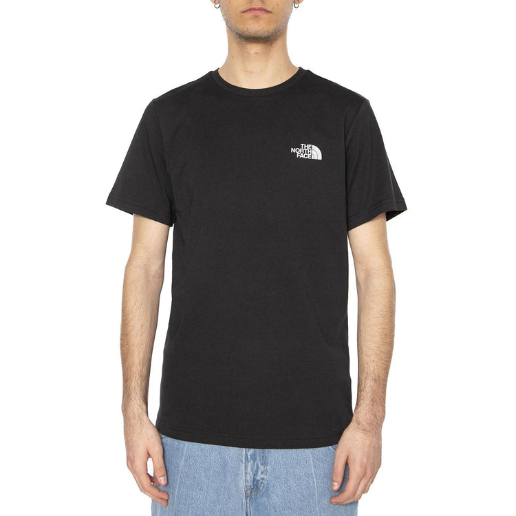 Men's S/S Reflective Box Nse Tee - Maglietta Girocollo Uomo Nera NF0A8C4VU1H1  THE NORTH FACE 