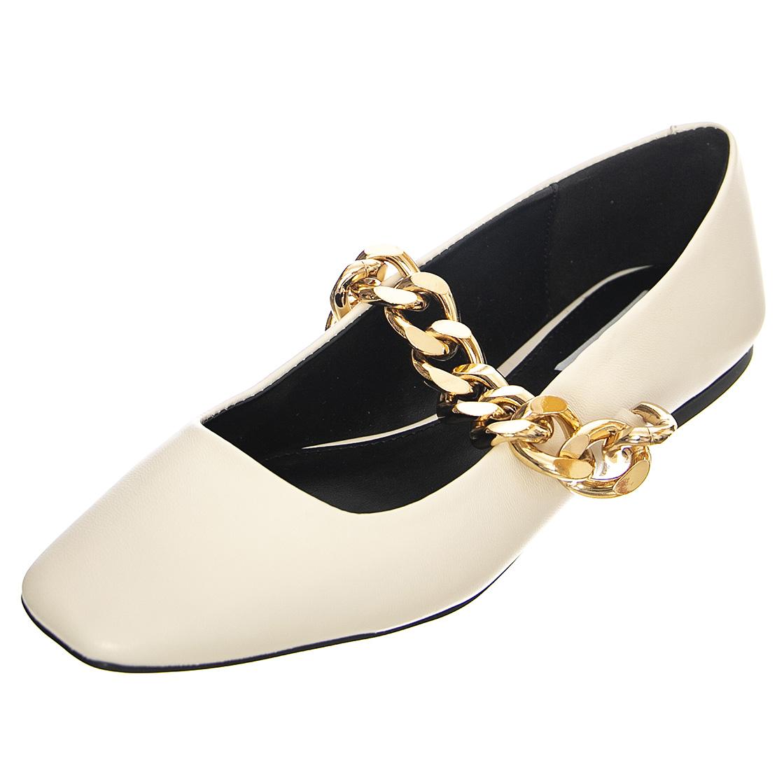 Queenie White Lea - Scarpe Profilo Basso Donna Bianche SMSQUEENIE-WHT  STEVE MADDEN 