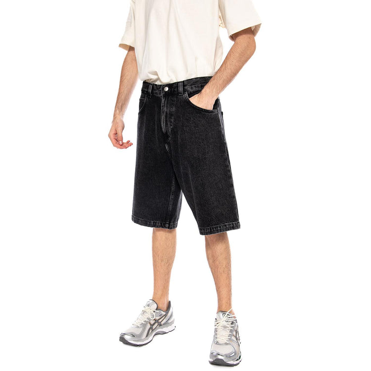 Worker Short Black - Bermuda Denim Jeans Uomo Neri I034934.89.0M. 89.0M EDWIN 