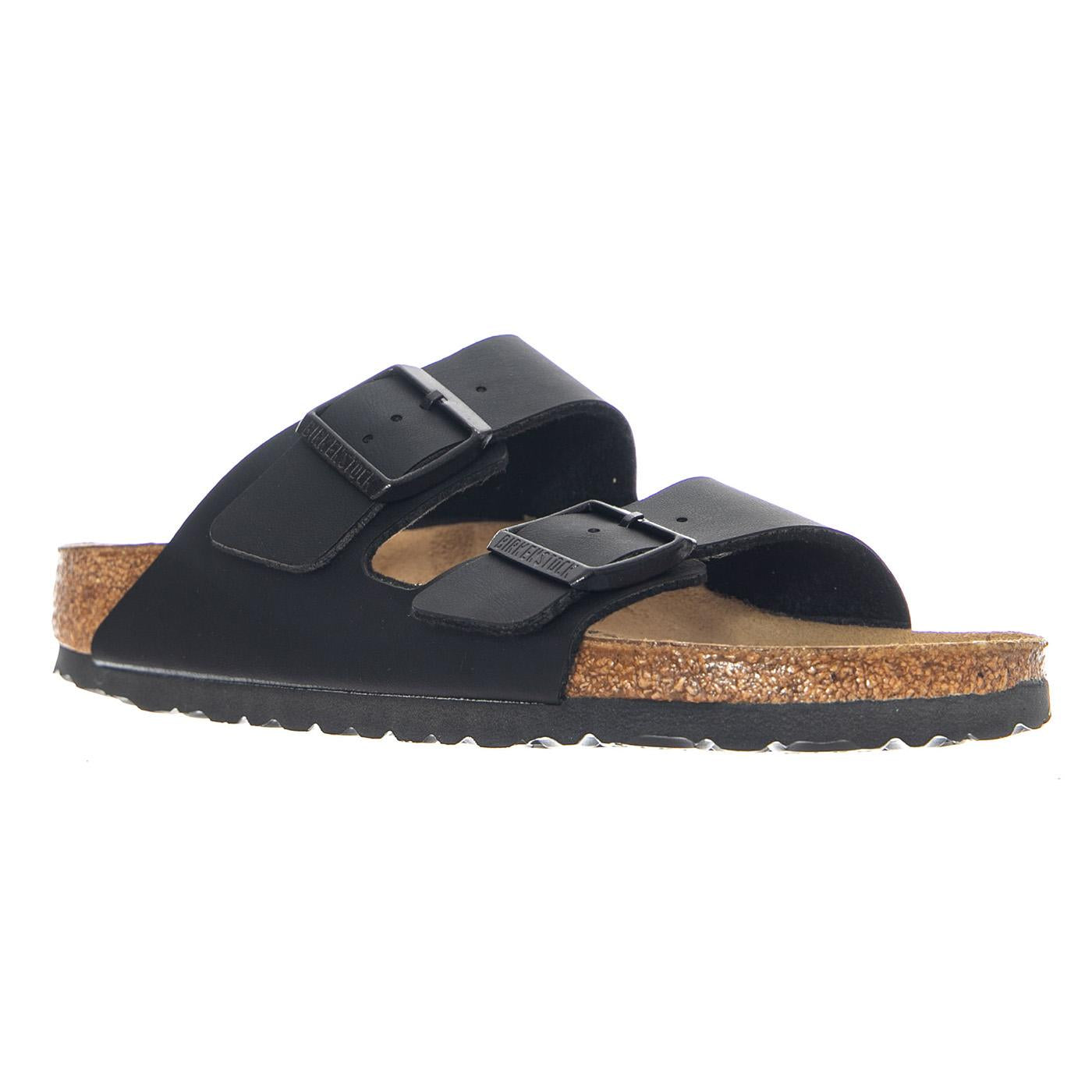 Arizona Birko Flor Narrow Fit Black - Sandali Uomo / Donna Neri 051793 BLK BIRKENSTOCK 