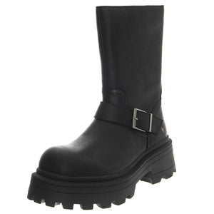 Teasin Black Rock Leather - Stivali Donna Neri WSSTEASIN-BLK  WINDSOR SMITH 