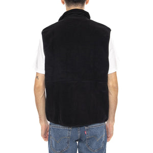 Sonoma High Pile Vest -- Gilet Uomo Nero JK00444 BLK HUF 