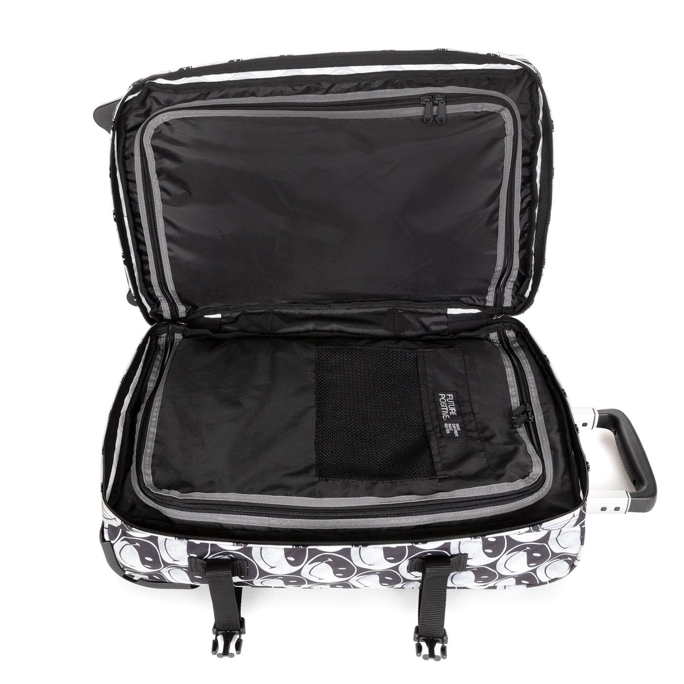Transit'R S Smiley YY Black - Valigia Trolley Multicolore EK0A5BA75K21  EASTPAK 