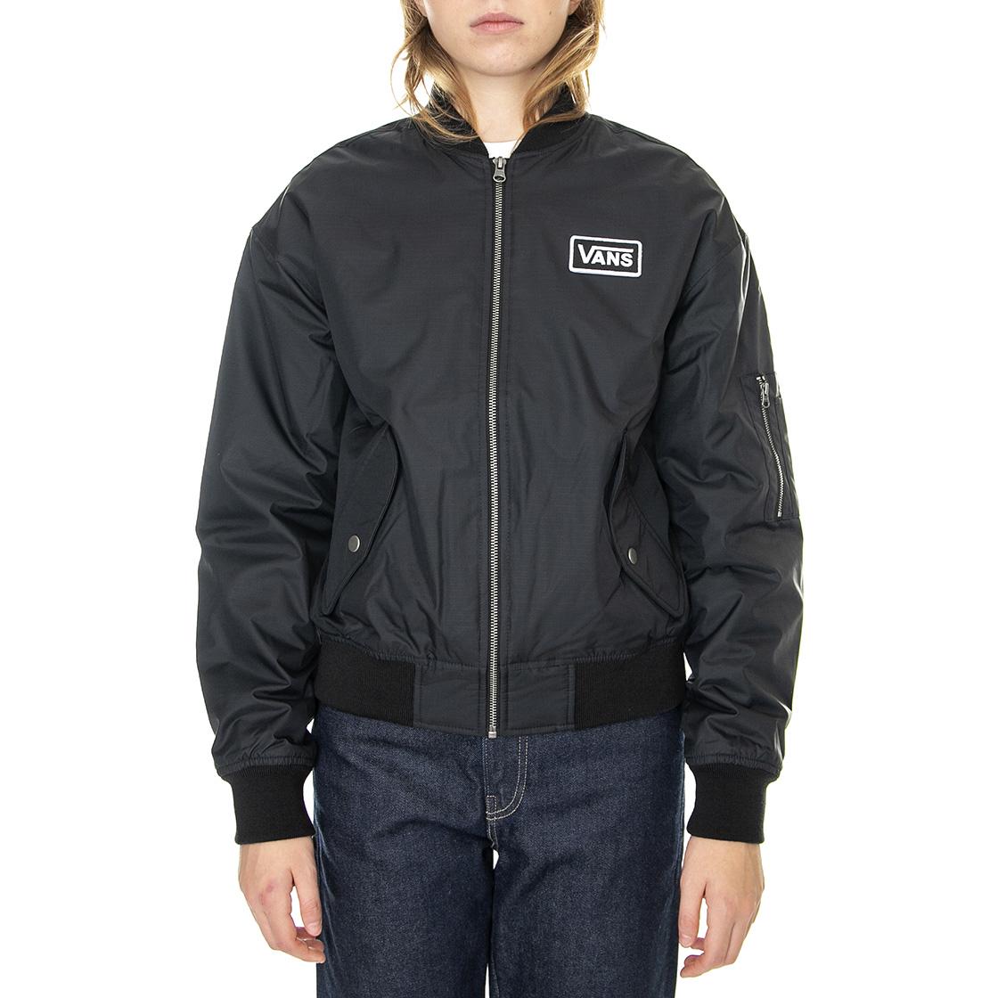 Crew Pilot Jacket Black - Giacca Invernale Donna Nera VN0A7RMNBLK1  VANS 