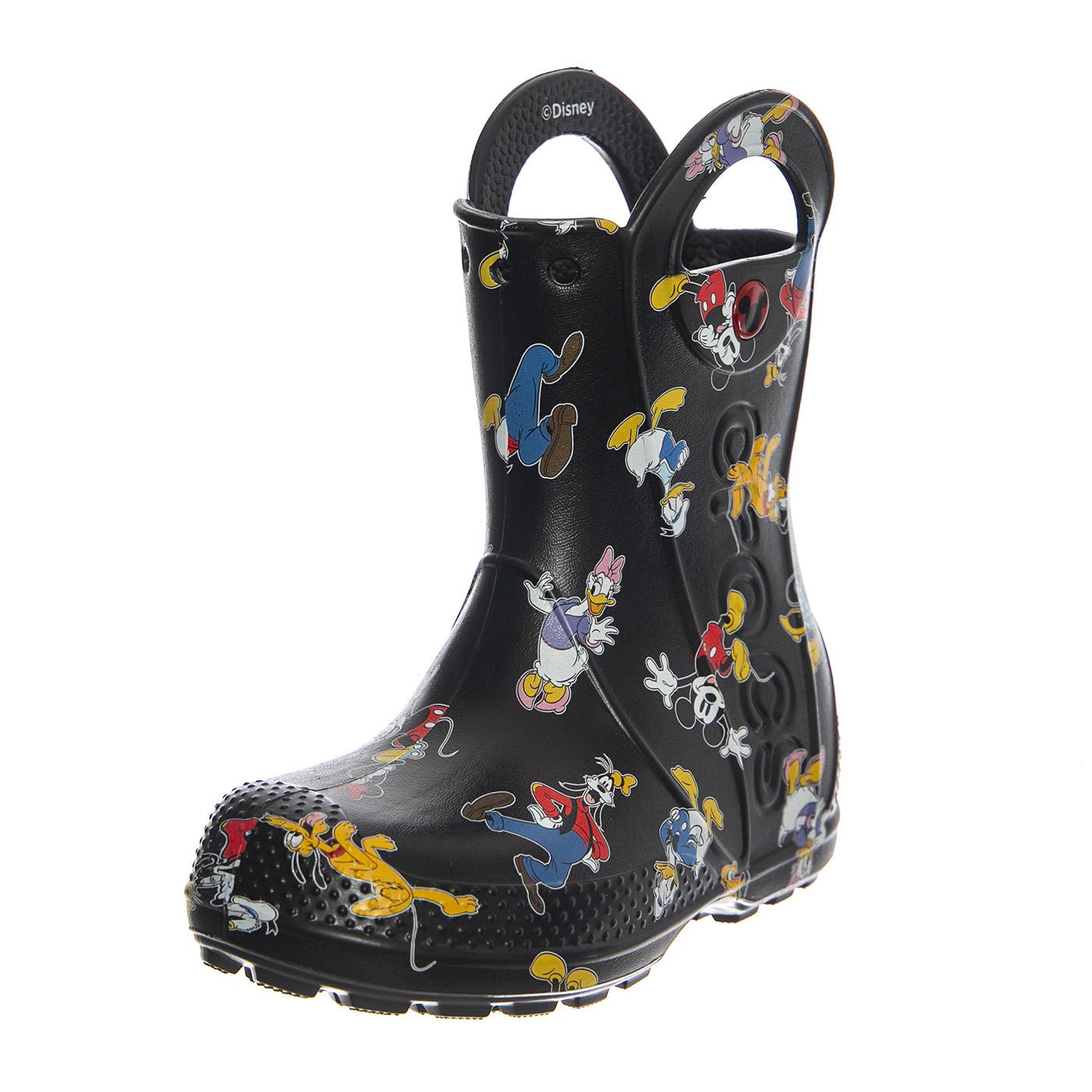 Mickey Friends Handle It T-MLT - Sandali Bambino Neri CR.211146-MLT  CROCS 