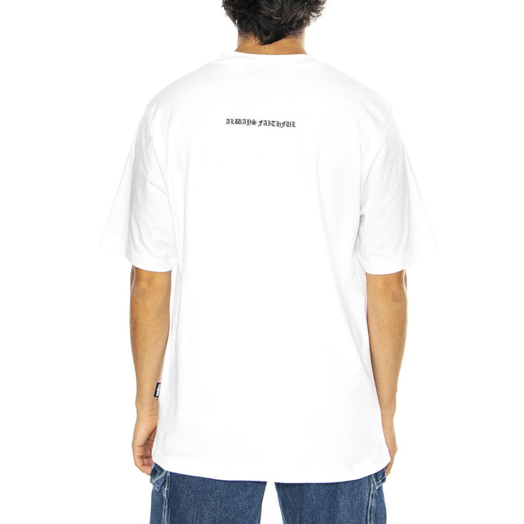 T-Shirt Pitcher White - Maglietta Girocollo Uomo Bianca T-SHIRT PITCHER - - WHITE  WASTED PARIS 