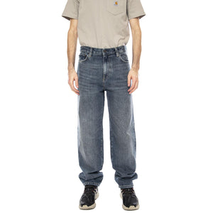Aaron Pant Blue Denim -- Jeans Uomo Blu I035879.014L . CARHARTT WIP 