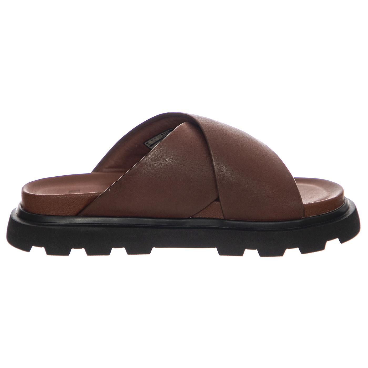 Capitelle Crossband Cognac - Sandali Donna Marroni UGSCAPCBCOG1152672W  UGG 