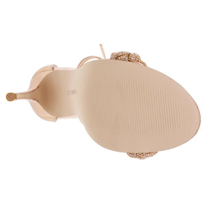Bejeweled Rose Gold Metallic Fab + Stones - Sandali Donna Oro SMSBEJEWELED-ROS  STEVE MADDEN 