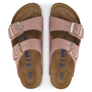 Arizona SFB Old Rose Nubuck Leather - Sandali Donna Rosa 1024219  BIRKENSTOCK 