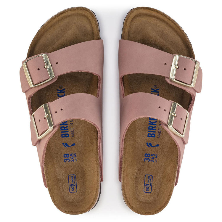 Arizona SFB Old Rose Nubuck Leather - Sandali Donna Rosa 1024219  BIRKENSTOCK 