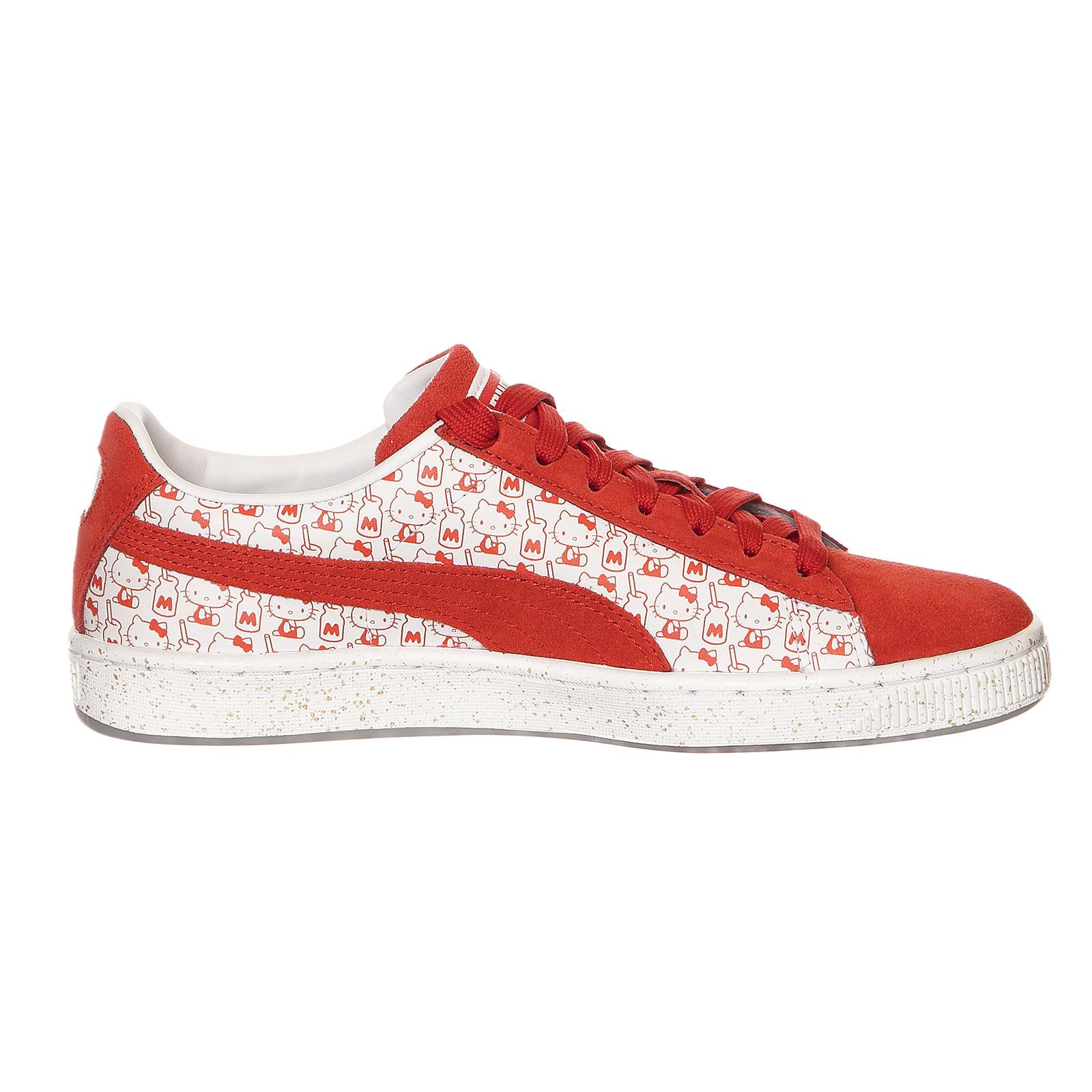 Suede Classic x Hello Kitty Bright Re 36630601  PUMA 