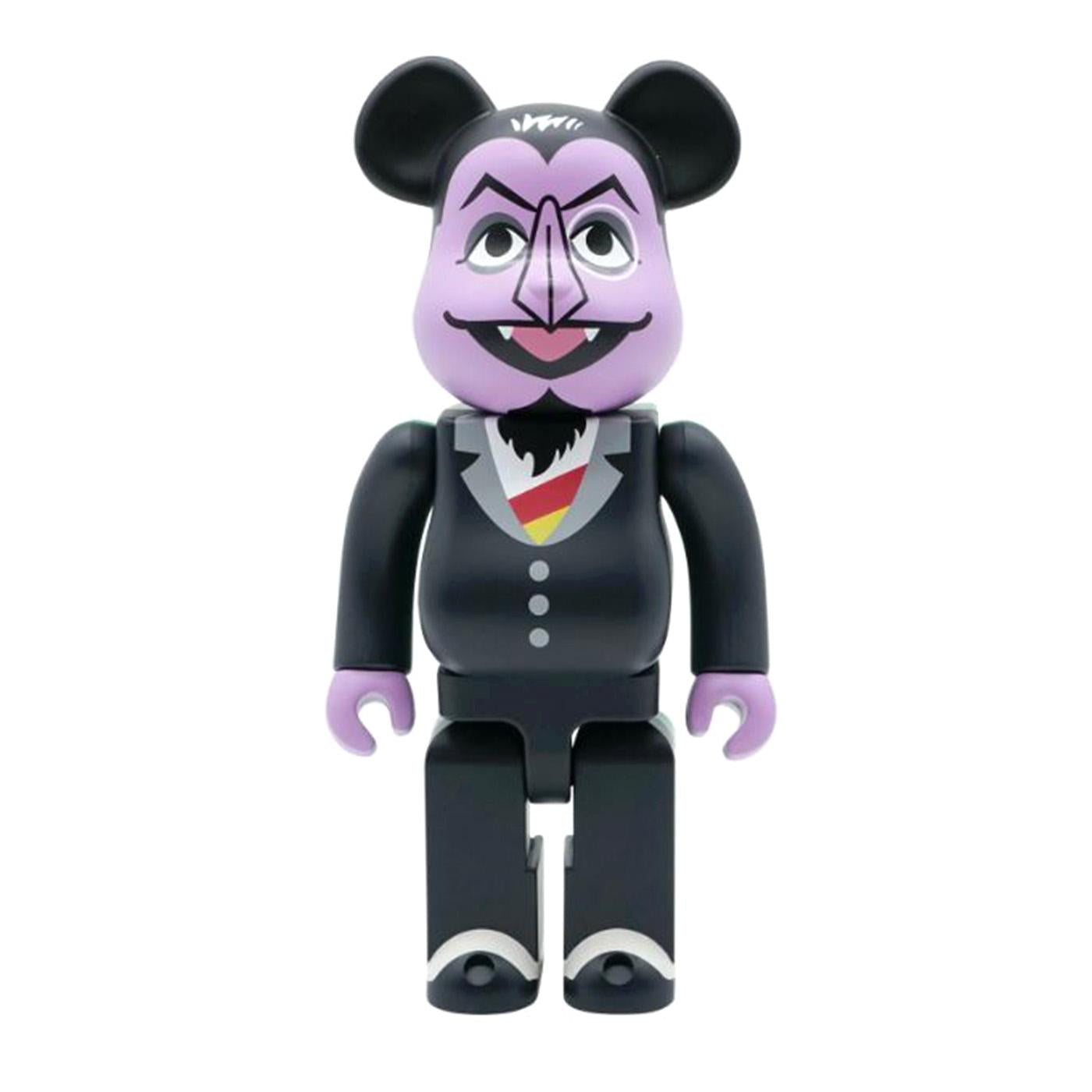 Medicom Count Von Count Be@rbrick Black 400% - Toy Medicom Multicolore MDTCOUNT  MEDICOM TOY 