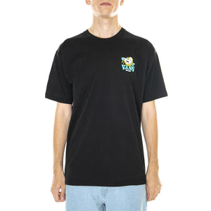 M' Easy Peasy S/S Tee Black - Maglietta Girocollo Uomo Nera VN0006CZBLK1  VANS 