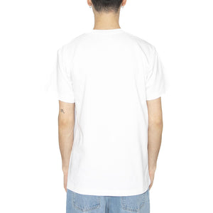 Established Works Bold Tee SS White - Maglietta Girocollo Uomo Bianca 131080365-WHT  OBEY 