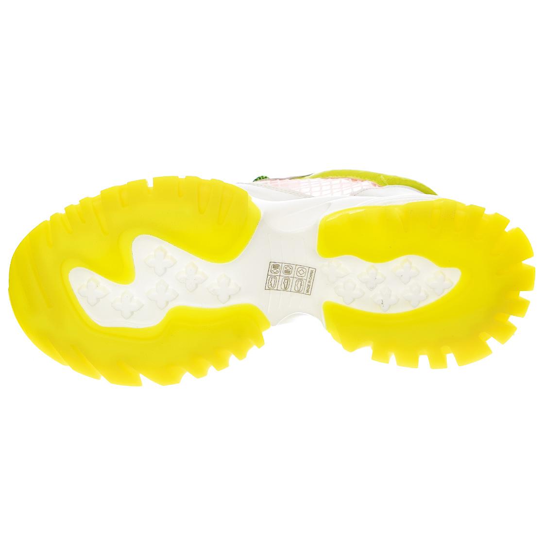 Treasures - Scarpe Stringate Profilo Basso Donna Multicolore / Gialle SMPTREASURES-YLW  STEVE MADDEN 