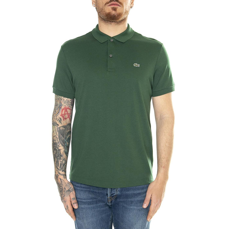 Maglietta M/C 132 Green Polo Shirt - Polo Uomo Verde DH2050-132  LACOSTE 