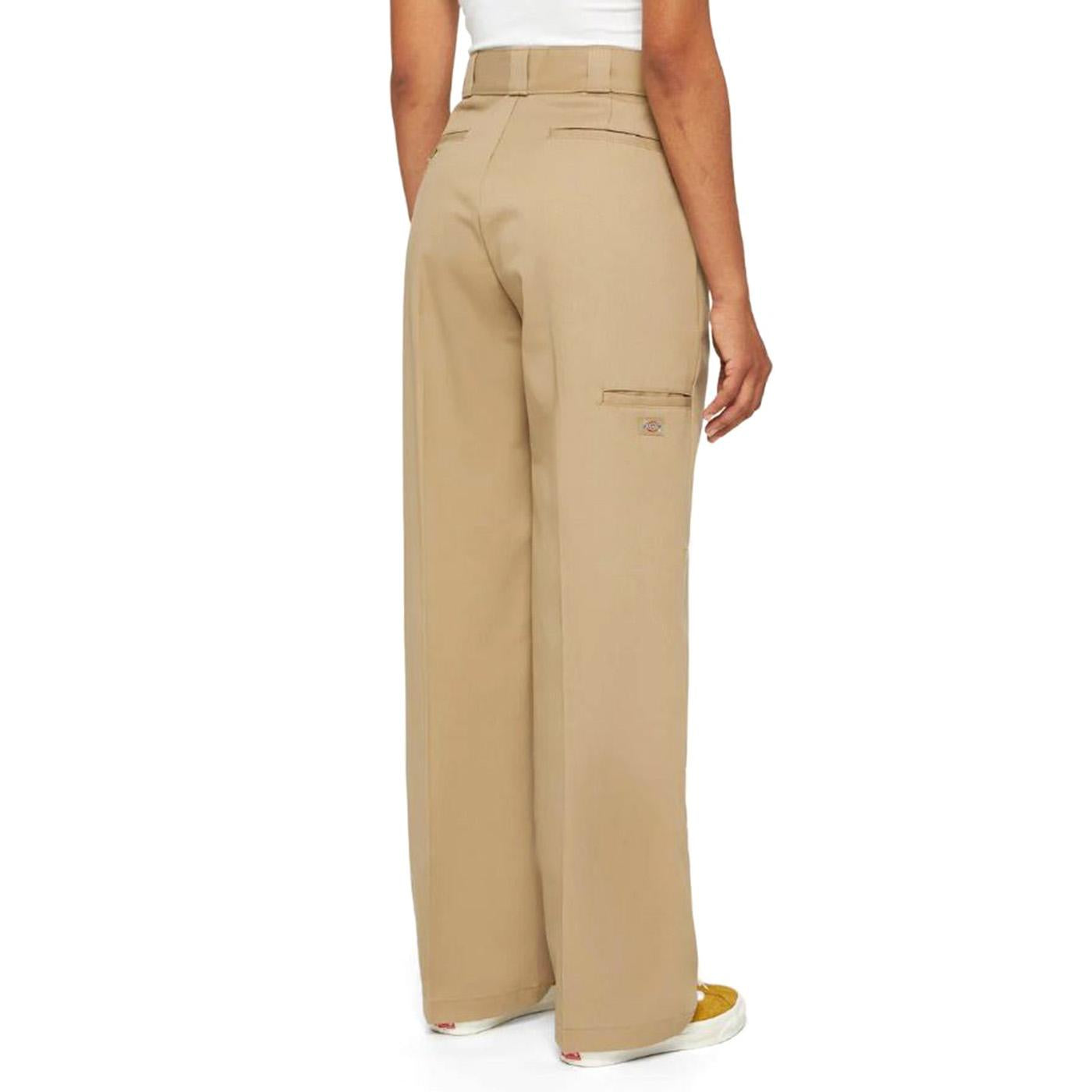 DOUBLE KNEE REC W KHAKI - Pantaloni Donna Beige DK0A4YW2KHK1 . DICKIES 