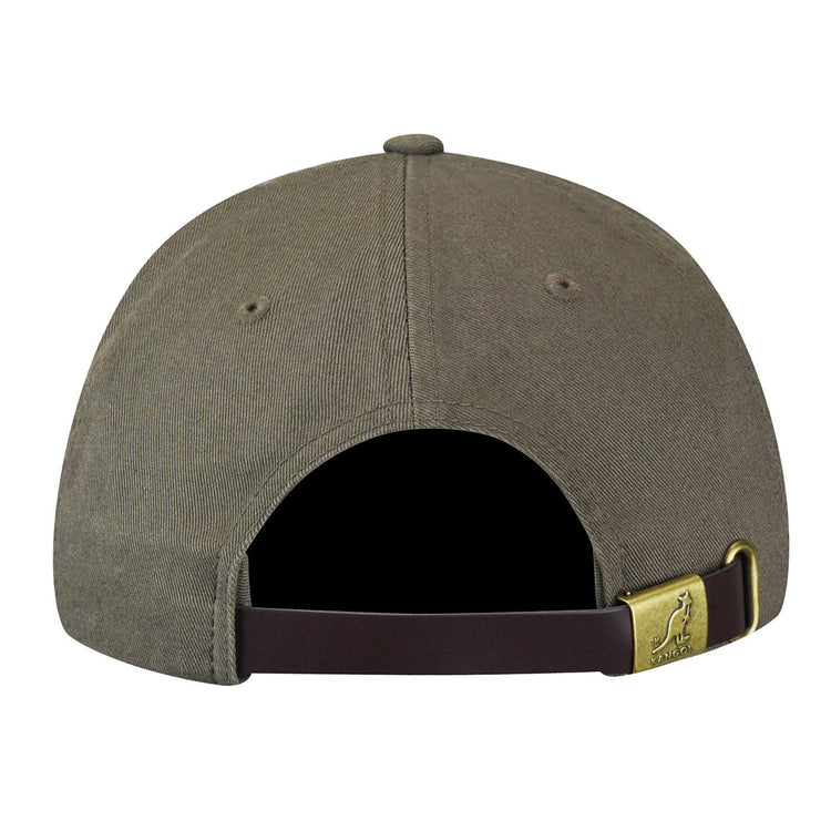 Washed Baseball SMOG - Cappellino con Visiera Verde K5165HT-SM094  KANGOL 