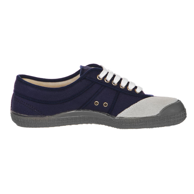Basic Canvas Shoes - Blue / Grey - Scarpe Stringate Profilo Basso Uomo / Donna Blu 75891_4  KAWASAKI 