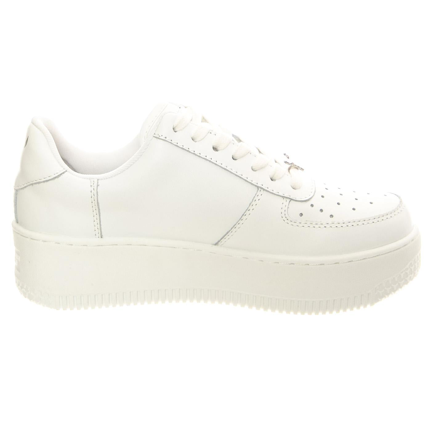 Rise White / Silver Brave 3D White - Scarpe Donna Bianche WSPRISE-WHISIL  WINDSOR SMITH 