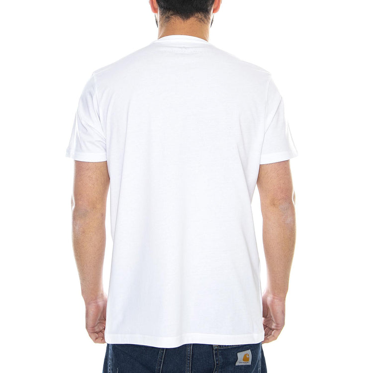 Basic Front - Maglietta Girocollo Uomo Bianca 73974_4  ALPHA INDUSTRIES 