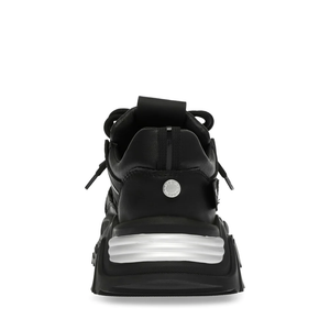 Kingdom Black / Silver - Scarpe Stringate Profilo Basso Donna Nere SMPKINGDOM-915  STEVE MADDEN 