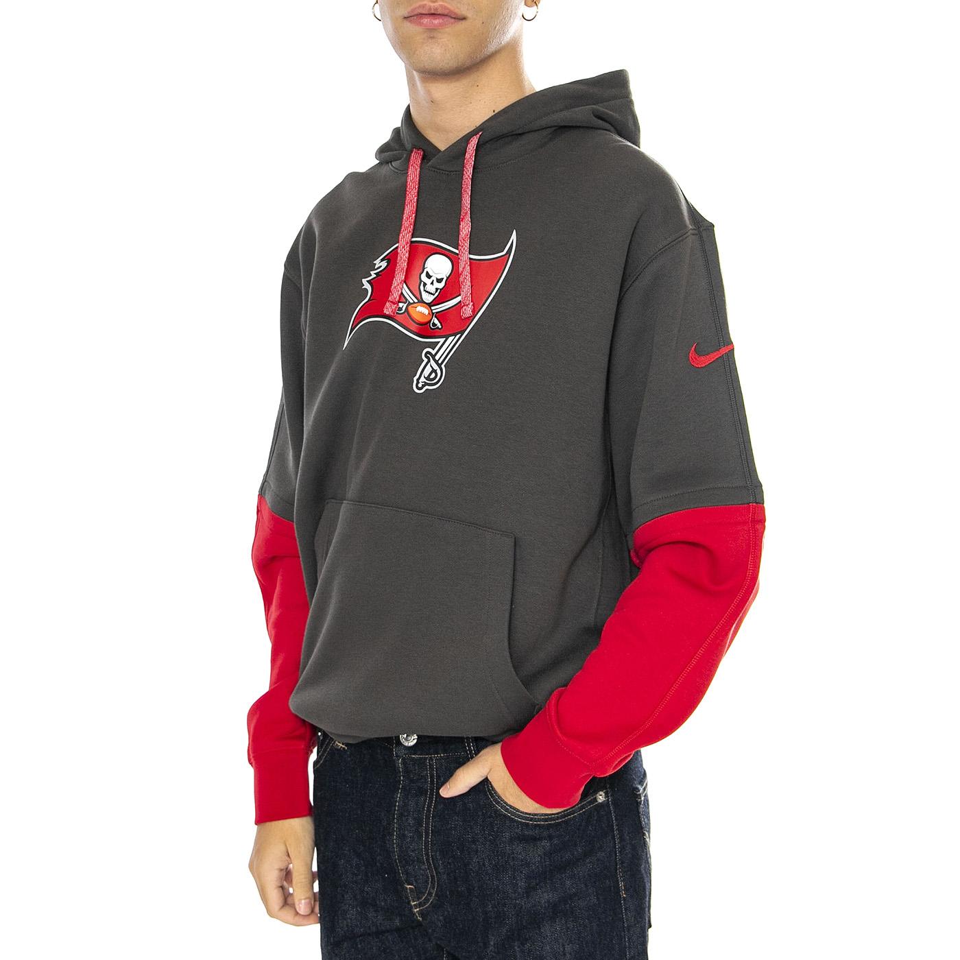 Nike Club Hoodie Black / Grey - Felpa Uomo Nera 02F2-964Z-8B-87G  NIKE 