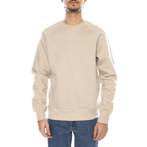 Chase Sweat Fleur De Sel / Gold - Felpa Girocollo Uomo Beige Chase Sweat Fleur De Sel / Gold I033660.38AXX  CARHARTT WIP 