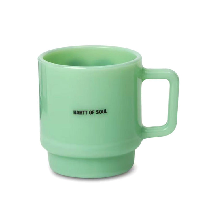 Heart Glass Mug Jade - Tazza Verde con Stampa a Contrasto I035873.970XX  CARHARTT WIP 