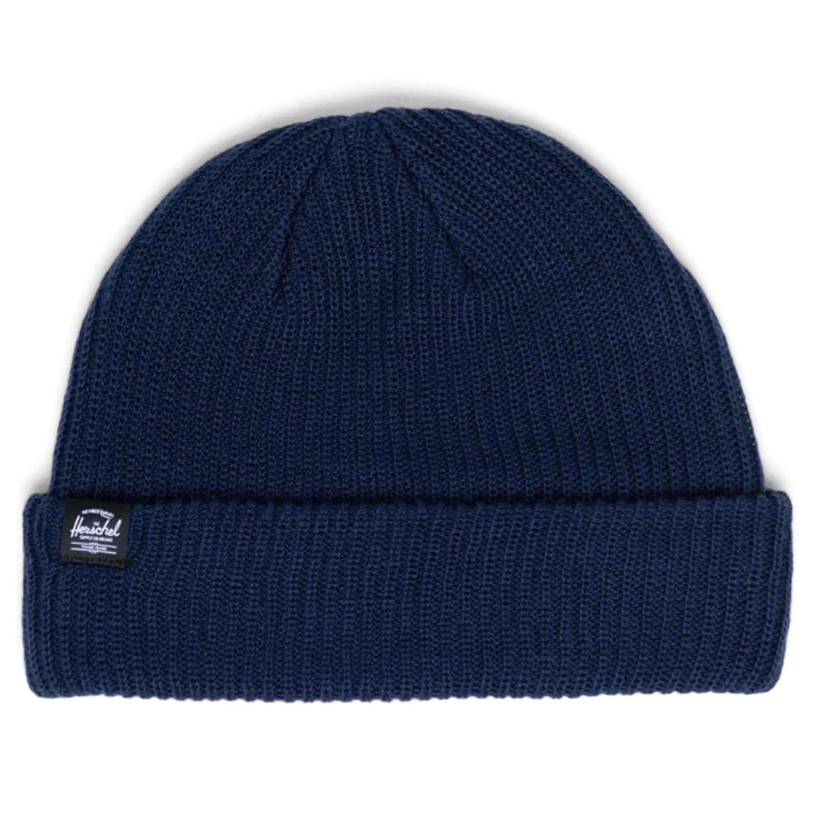 Watch Peacoat Blue Beanie Hat 1146-0713-OS-0713  HERSCHEL 