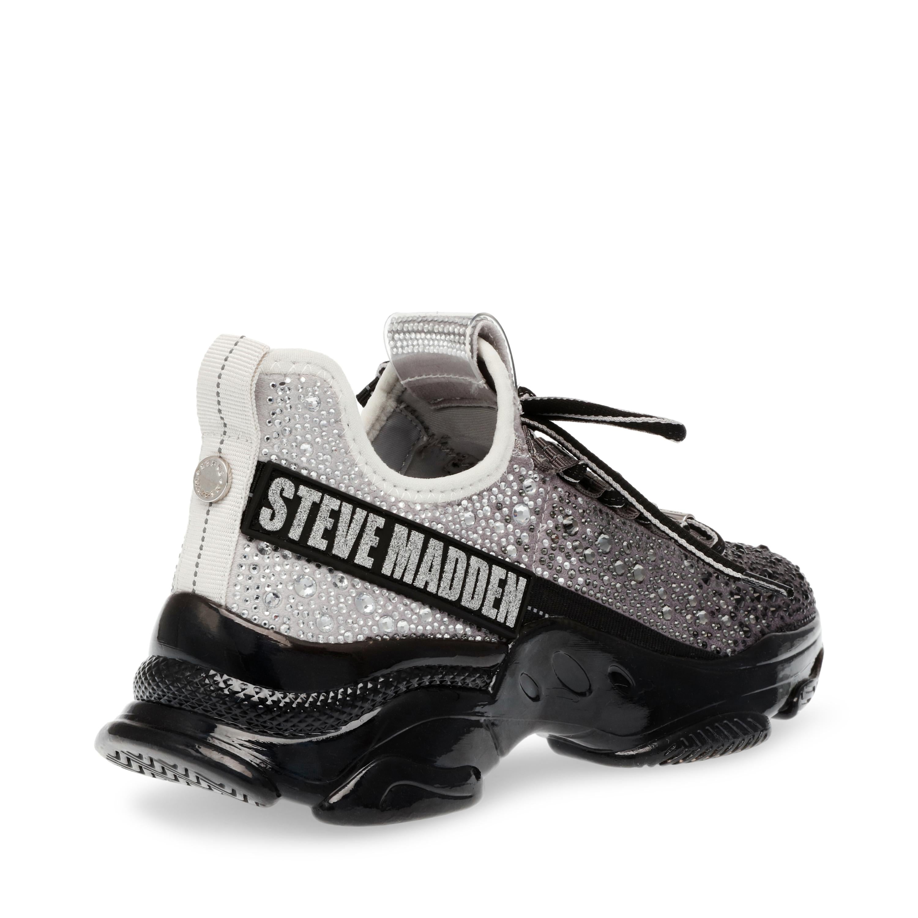 Mistica Black Silver - Scarpe Stringate Profilo Basso Donna Nere / Multicolore SMPMISTICA-915  STEVE MADDEN 