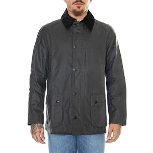 M's Ashby Wax Jacket Grey / Classic - Giacca Invernale Uomo Grigia MWX0339-GY51-FW23  BARBOUR 