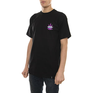 BACKLIGHT PANTHER TEE BLACK TS00307-BLACK  HUF 