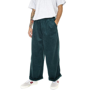 Uptown Oversized Corduroy Pants green - Pantaloni in Velluto Uomo Verdi 535810-24  PUMA 