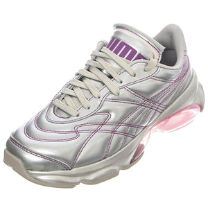 Cell Dome King Metal,Puma Silver Byzanti X Dua Lipa - Scarpe Stringate Profilo Basso Donna Argento 387291-01  PUMA 