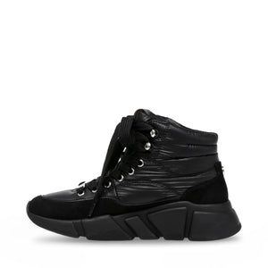 Gameplan Black - Stivaletti Stringati Profilo alla Caviglia Donna Neri SMPGAMEPLAN-BLA  STEVE MADDEN 
