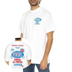 All Purpose S/S Tee White - Maglietta Girocollo Uomo Bianca TS02292-WHITE  HUF 