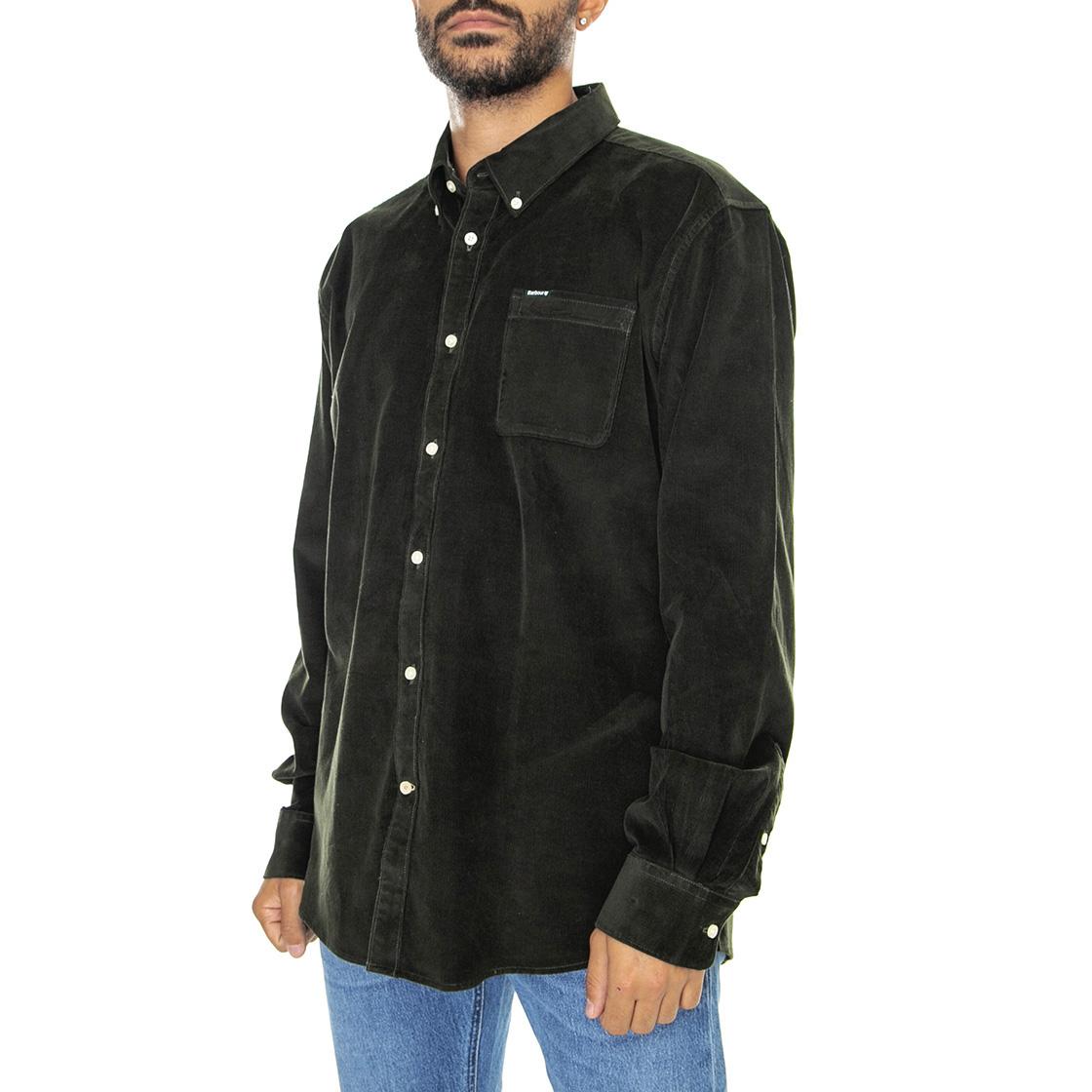 Ramsey Tailored Shirt Forest - Camicia Uomo Verde 222MMSH5001-GN91  BARBOUR 