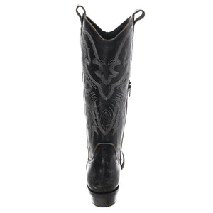 Macarena Boots - Taupo Moka / Stone Moka - Stivali Profilo Medio Donna Neri MZSMACARENA-004  MEZCALERO 