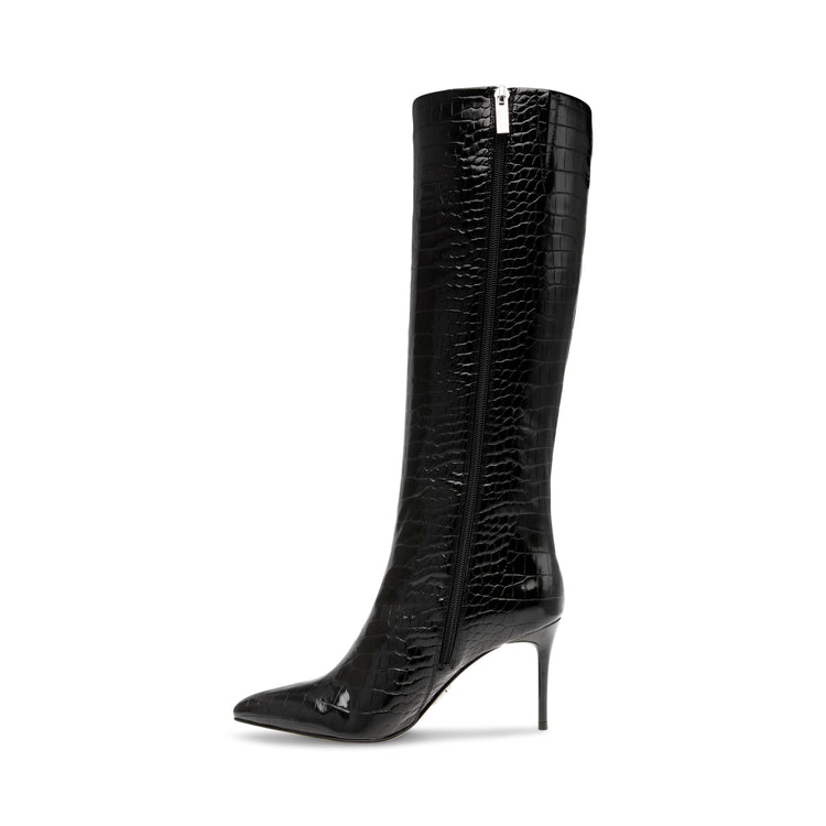 Lovable Black Croco - Stivali Donna Neri SMSLOVABLE-66  STEVE MADDEN 