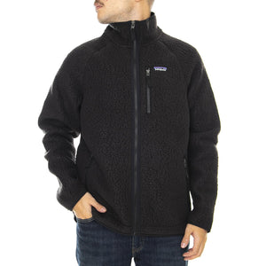 Retro Pile - Giacca Invernale Uomo Nera 22801-BLK  PATAGONIA 