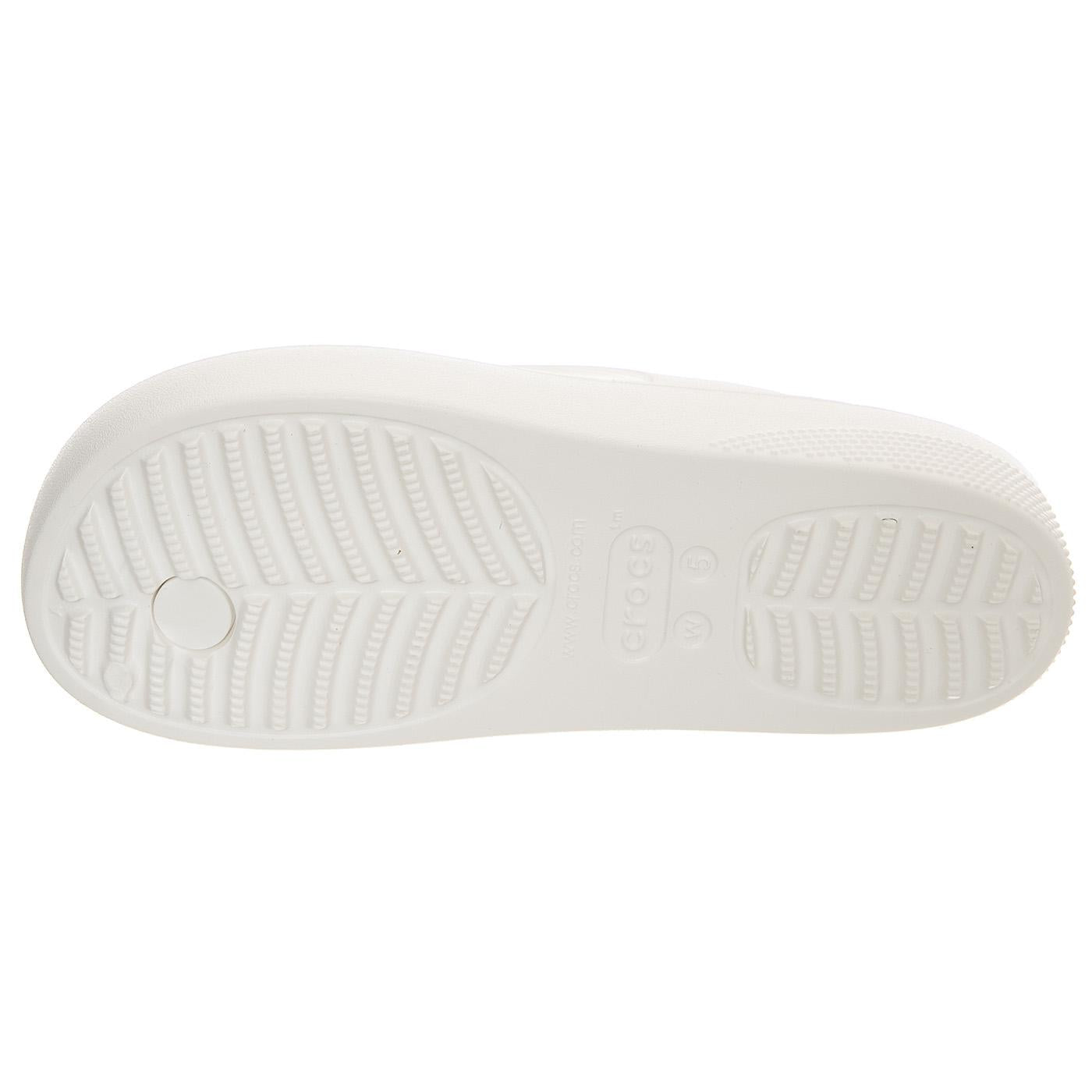 W' Classic Platform Flip White - Sandali Donna Bianchi CR.207714-WHI  CROCS 