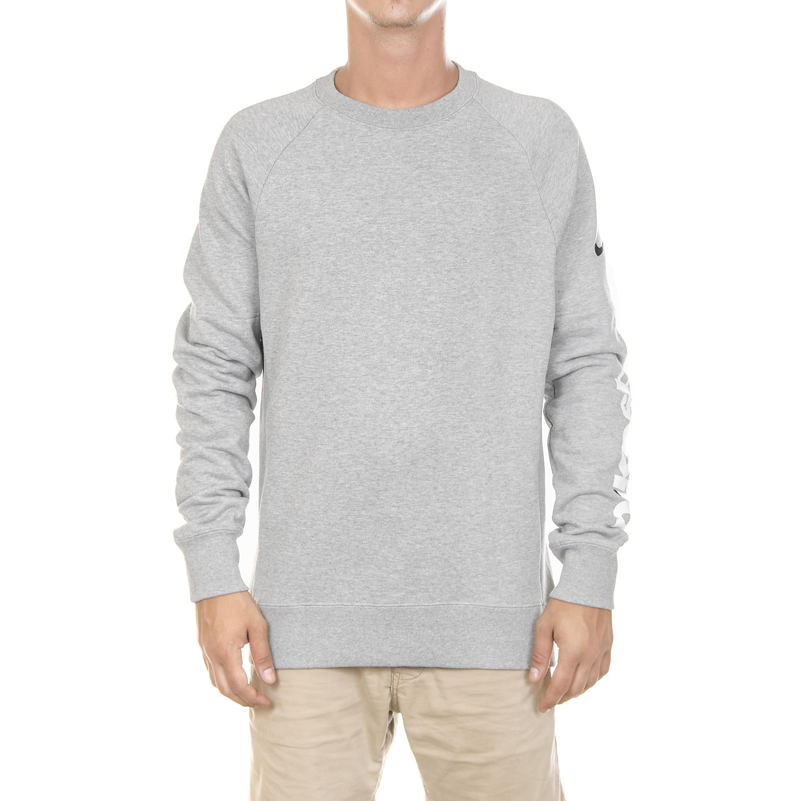 MEN S NIKE SB EVERETT TOP DK GREY HEATHER/BLACK 93678_4  NIKE 