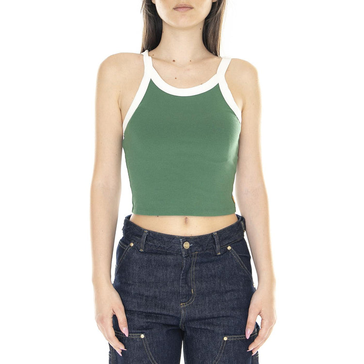 W' Tank Eden Gold Tab - Canotta Donna Verde A3715-0001  LEVIS 