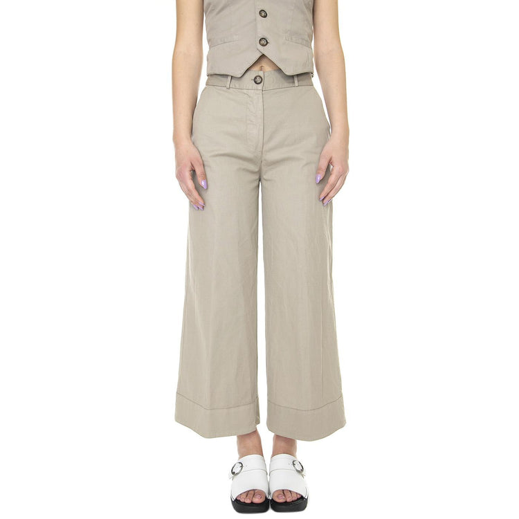 W' Pantalone Gres 311SD25012 - Pantaloni Donna Begie 311SD25012-S2247  ALESSIA SANTI 